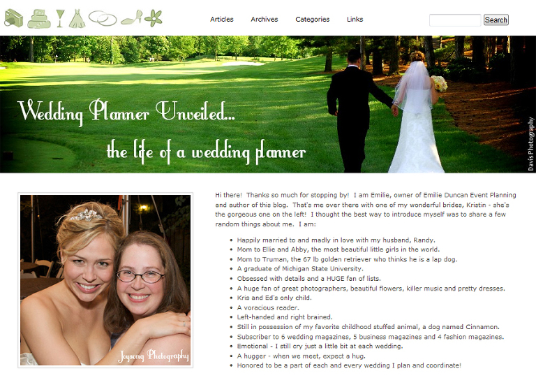Emilie Duncan Event Planning Blog