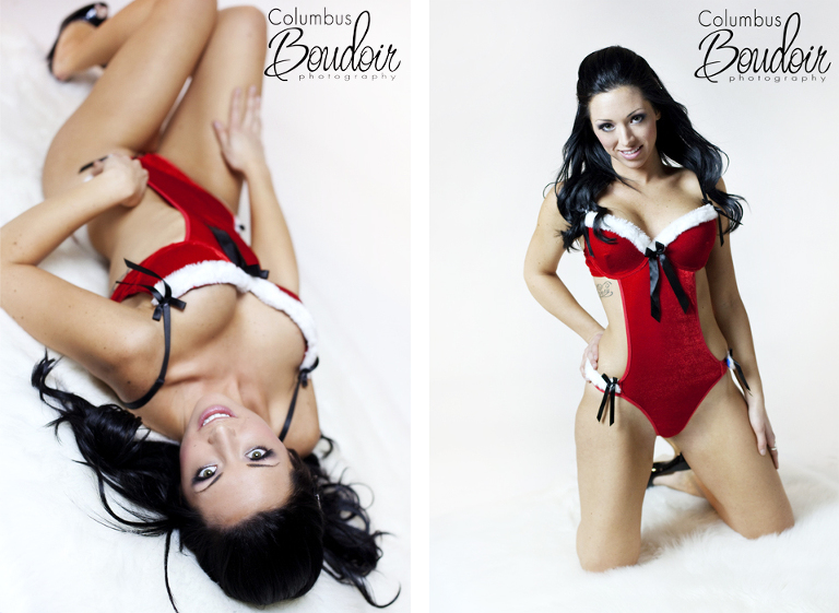 Holiday Christmas Boudior photos