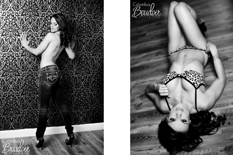 columbus boudoir photography fitness photos